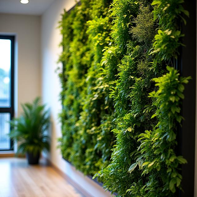 Vertical indoor garden installation Singapore